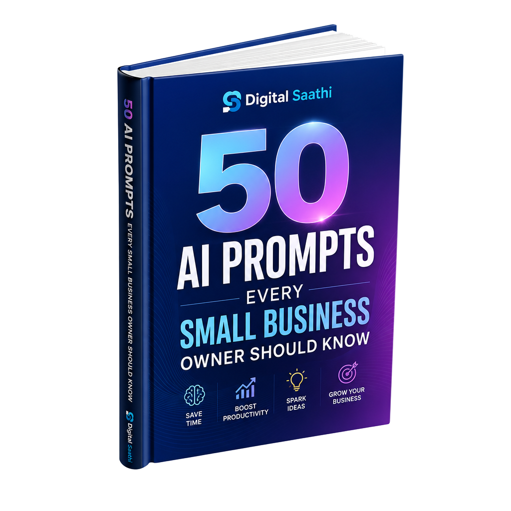 50 AI Prompts ebook cover